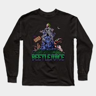 Beetlejuice Tee: Summon the Ghost with the Most Long Sleeve T-Shirt